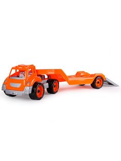 Игрушечная машинка АРЧИ Автовоз, оранжевый, 3+