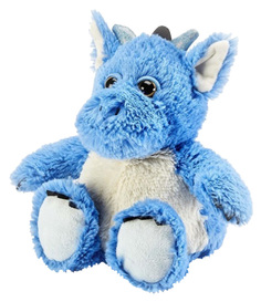 Мягкая игрушка-грелка Warmies дракон синий cp-dra-11