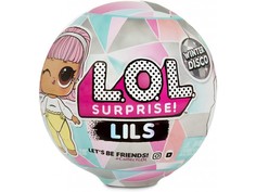 Кукла L.O.L. Surprise Lil Sisters Winter Disco Сестрички Зимнее Диско