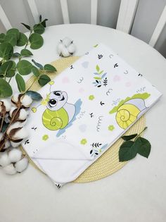 Пеленка непромокаемая "Улитка" 70*100см No Brand