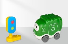Машинка Nomark инерционная со светофором Y24998010