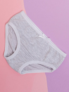 Трусы для девочки (043_НБЛ23) Batik цв. серый меланж 128р. Батик