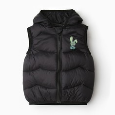Жилет детский Rabbit, черный, 92 No Brand