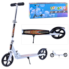 Самокат U038174Y 2-х кол., черный, PU/ 200 мм, ABEC 7, в коробке Oubaoloon