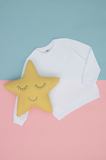 Свитшот детский US Polo Assn G083SZ0820JELLYKIDSSK023_VR013, белый, 140