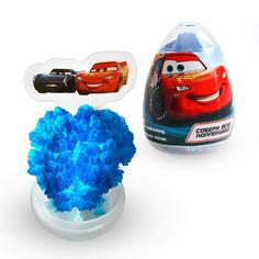 Яйцо-сюрприз "Вырасти кристалл", набор для опытов, Тачки МИКС Disney