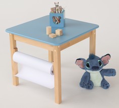 Детский стол Simba FOREST Lite Blue натуральное дерево, береза