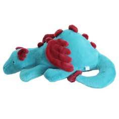 Мягкая игрушка Дракон, 30 см, цвет голубой No Brand