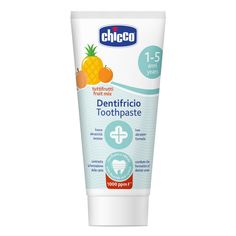 Паста зубная Chicco Dentifricio Tutti Frutti детская, 1-5 лет, 50 мл