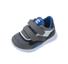 Кроссовки Chicco для мальчиков, серые, размер 18, 1064601000000