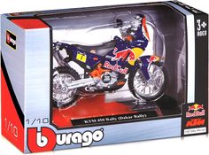 Металлическая модель мотоцикла BBURAGO KТМ 450 Red Bull Dakar 18-51070
