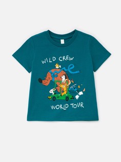 Футболка детская Acoola 20120510212, синий, 98