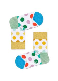 Носки детские Happy socks Pride Big Dot Sock KPBD01 цв. разноцветный р. 14