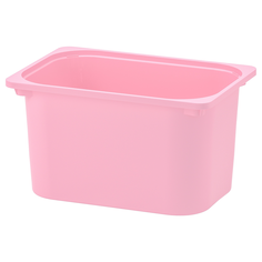 Контейнер IKEA ТРУФАСТ, розовый, 1 шт, 42x30x23 см