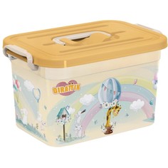 Ящик для хранения Giraffix, 6,5 литров Полимербыт