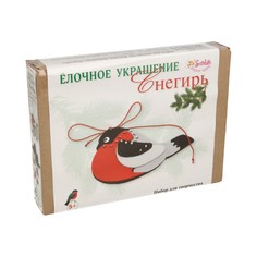 Набор для творчества Санта Лючия Елочное украшение Снегирь, арт. 2371