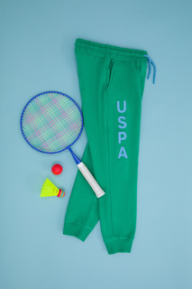 Брюки детские US Polo Assn G083SZ0OP0AMATAXIY023, зеленый, 140