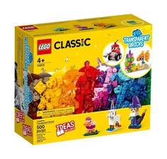 Конструктор LEGO Classic Прозрачные кубики 11013