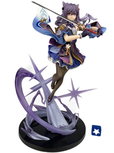 Фигурка StarFriend Кэ Цин с оружием Геншин Импакт Genshin Impact (подставка, 27 см)