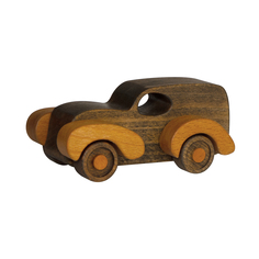 Игрушечная машинка ToyMo Фургон, деревянная