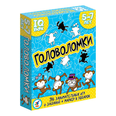 Настольная карточная игра Дрофа-Медиа IQ Box Головоломки