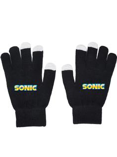 Перчатки детские  Соник Sonic для сенсорных экранов черные, 19 см, XS Star Friend