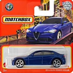 Машинка Mattel Matchbox 2016 Alfa Romeo Giulia, HFR89 C0859 026 из 100