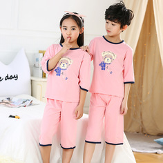 Пижама детская Happy Leo FGYY4-348p, розовый, 140