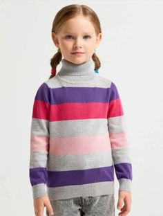 Свитер детский Acoola 20220320093 малиновый, 122