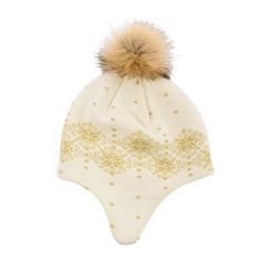 Шапка детская PlayToday 382179, белый, 50