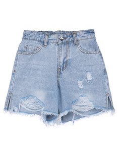 Шорты детские PlayToday 12321576, цвет голубой, размер 164