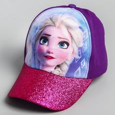 Кепка детская "Холодное сердце" фиолетовая, р-р 52-56 Disney