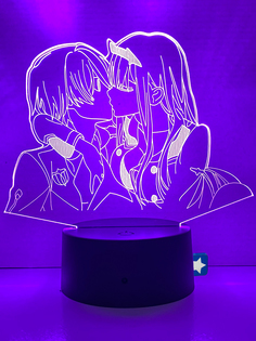 Настольный 3D ночник светильник Любимый во Франксе влюбленные Darling in the Franxx Star Friend