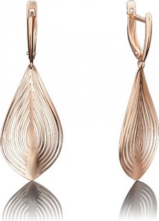 Серьги из красного золота PLATINA jewelry 02-3783-00-000-1110-65