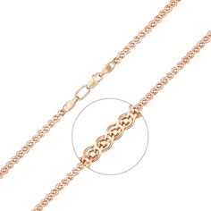 Браслет из красного золота р. 17 PLATINA jewelry 22-0503-050-1110-17
