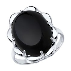 Кольцо из серебра р. 19 Diamant 94-310-01916-1, агат