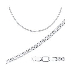 Цепочка из серебра 70 см SOKOLOV 968050402