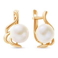 Серьги из красного золота 585Gold 202009659, жемчуг