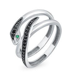 Кольцо из серебра р. 17,5 585Gold 701013840, фианит
