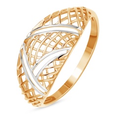 Кольцо из красного золота р. 17,5 585Gold 401005279
