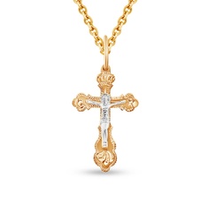 Подвеска из красного золота 585Gold 603005839