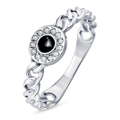 Кольцо из серебра р. 17 585Gold 701013800, фианит