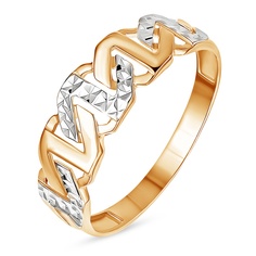 Кольцо из красного золота р. 18,5 585Gold 401005354
