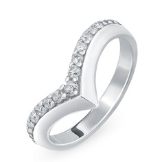 Кольцо из серебра р. 16,5 585Gold 701013762, фианит