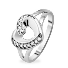 Кольцо из серебра р. 17,5 585Gold 701013750, фианит