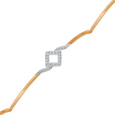 Браслет из серебра р. 17 585Gold 705001121, фианит