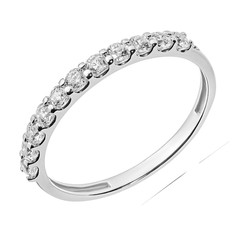 Кольцо из серебра р.16,5 WONDERLI КДР042Ж, фианит