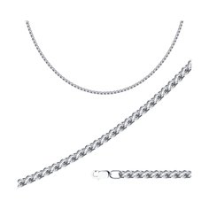 Цепочка из серебра 65 см Diamant 96-180-10070-1