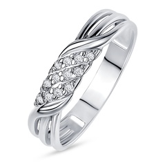 Кольцо из серебра р. 17 585Gold 701013504, циркон