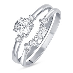 Кольцо из серебра р. 16,5 585Gold 701013317, фианит